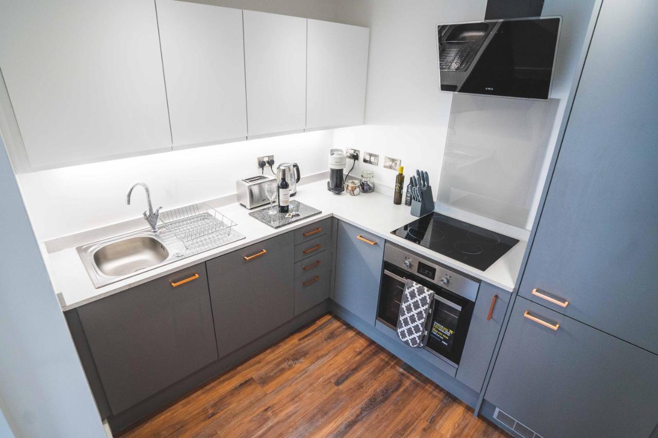 Modern 1-Bed Apartments - New - City Centre - Free Wi-Fi - Sheffield Buitenkant foto